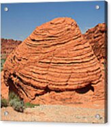 Beehives In Valley Of Fire Acrylic Print