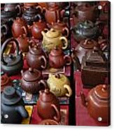 Beijing Teapots Acrylic Print