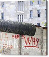 Berlin Wall Acrylic Print