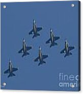 Blue Angel Team Acrylic Print