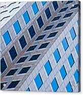 Building Abstract In Long Beach Acrylic Print