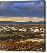 Canberra In Autumn Acrylic Print