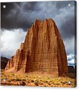 Capitol Reef National  Park Cathedral Valley Acrylic Print