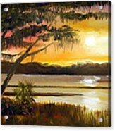 Carolina Sunset Acrylic Print