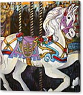 Carousel Horse Hull Massachusetts Acrylic Print