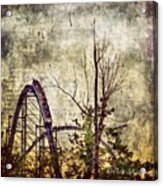 #cedarpoint #rollercoaster #ohio Acrylic Print