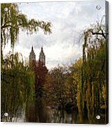 Central Park Autumn Acrylic Print