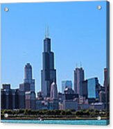 Chicago Skyline Acrylic Print