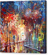 City Street Acrylic Print