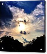 #clouds #heaven #austin #texas #sky Acrylic Print