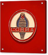 Cobra Emblem Acrylic Print