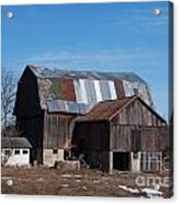 Colorful Barn Acrylic Print