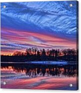 Colors In The Sunset Acrylic Print