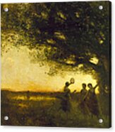 Corot: Evening, 1875 Acrylic Print