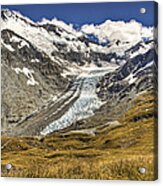 Dart Glacier Above Cascade Saddle Acrylic Print