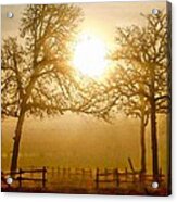 Dawn In The Country Acrylic Print