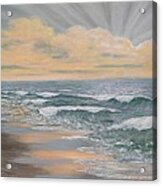 Dawn Surf Acrylic Print