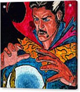 Doctor Strange Man Of Mystery Acrylic Print