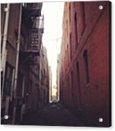 Downtown Seattle. #alley #igers_seattle Acrylic Print