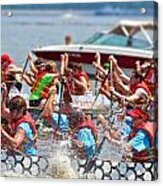 Dragon Boat Regatta 2 Acrylic Print