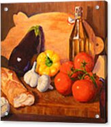 Eggplant Parmigiana Acrylic Print