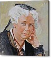 Elizabeth Cady Stanton Acrylic Print