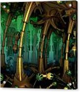Enchanted Fantasy Forest Acrylic Print
