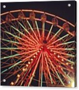 Ferris Wheel At The German Market :) Acrylic Print