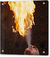 Fire Eater 2 Acrylic Print