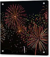 Fireworks Panorama Acrylic Print
