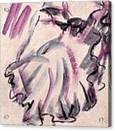 Flamenco Dancer 12 Acrylic Print