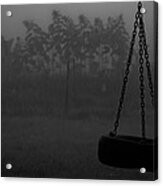 Foggy Playground Acrylic Print