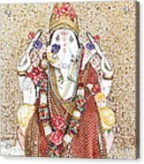 Gannesh Elephant God Acrylic Print