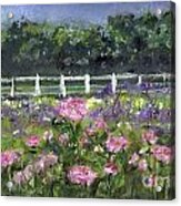 Garden In Vernfield Acrylic Print