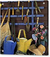 Gardening Tools - Fm000055 #1 Acrylic Print