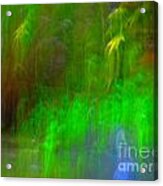 Green Fog Acrylic Print