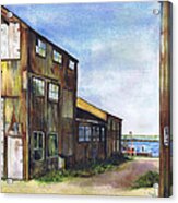 Greenport Boatyard Acrylic Print