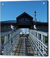 Guarding The Gate Acrylic Print