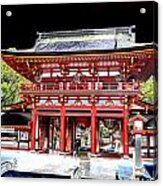 Hakata Japan Temple Acrylic Print