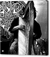 Harp Player Acrylic Print