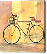 His Bike Remembered Acrylic Print