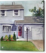 House On My Street Acrylic Print