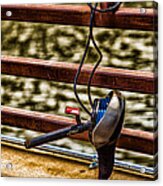 How Not To Lock Your Bike Acrylic Print