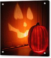 Jacko Pumpkin Acrylic Print