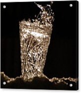 Jammer Crystal Ice Torch Acrylic Print