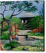 Jardin Japonais Acrylic Print