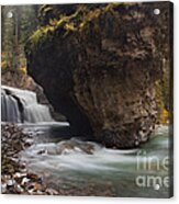 Johnston Creek Waterfall Acrylic Print