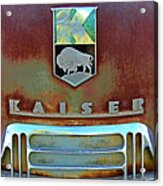 Kaiser Vintage Grill Two Acrylic Print