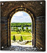 Kalemegdan Fortress In Belgrade 12 Acrylic Print