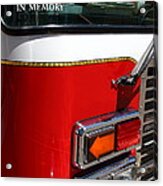 Kensington Fire District Fire Engine . 7d15881 Acrylic Print